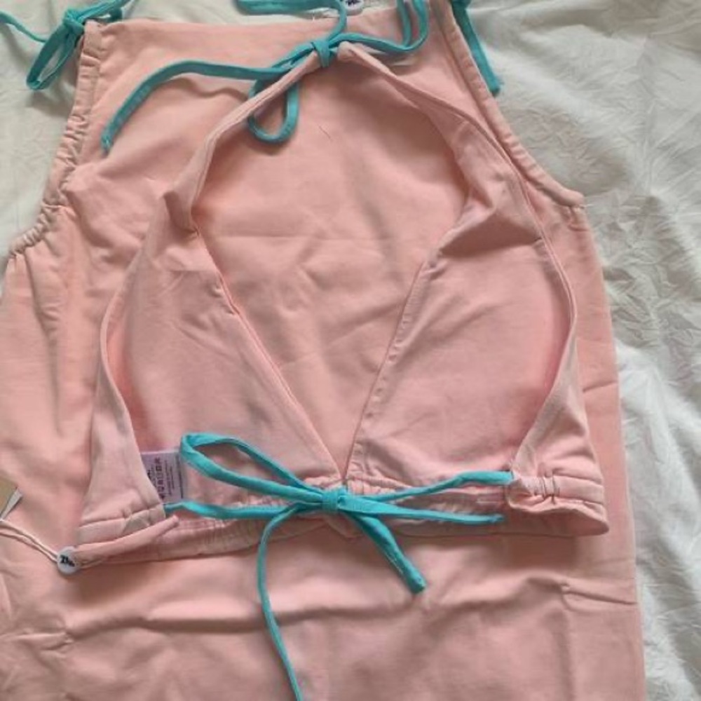 Pink Bodycon Skirt Set